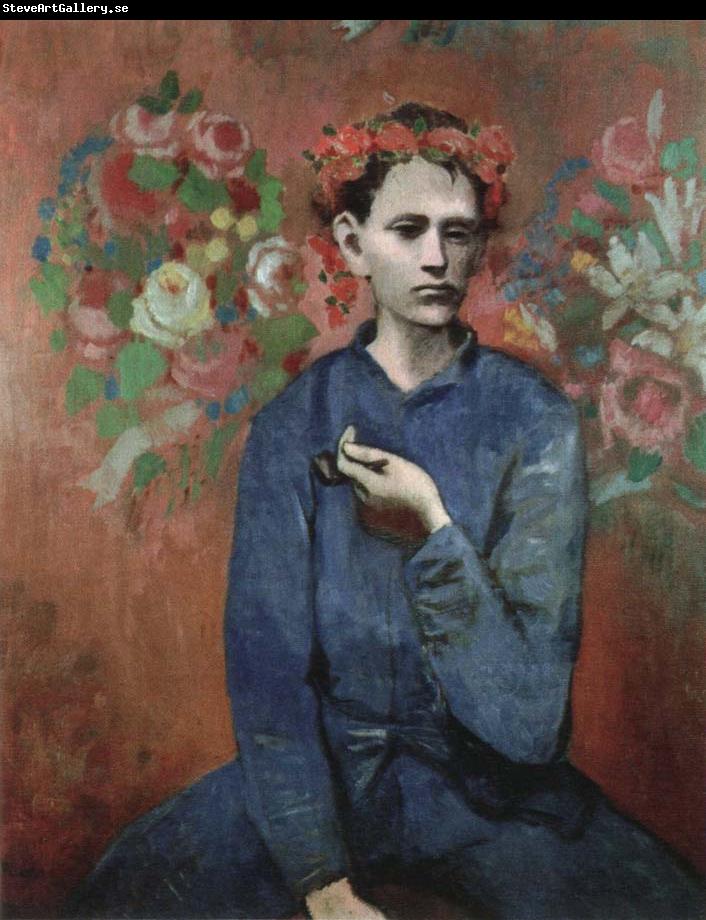 pablo picasso boy with a pipe